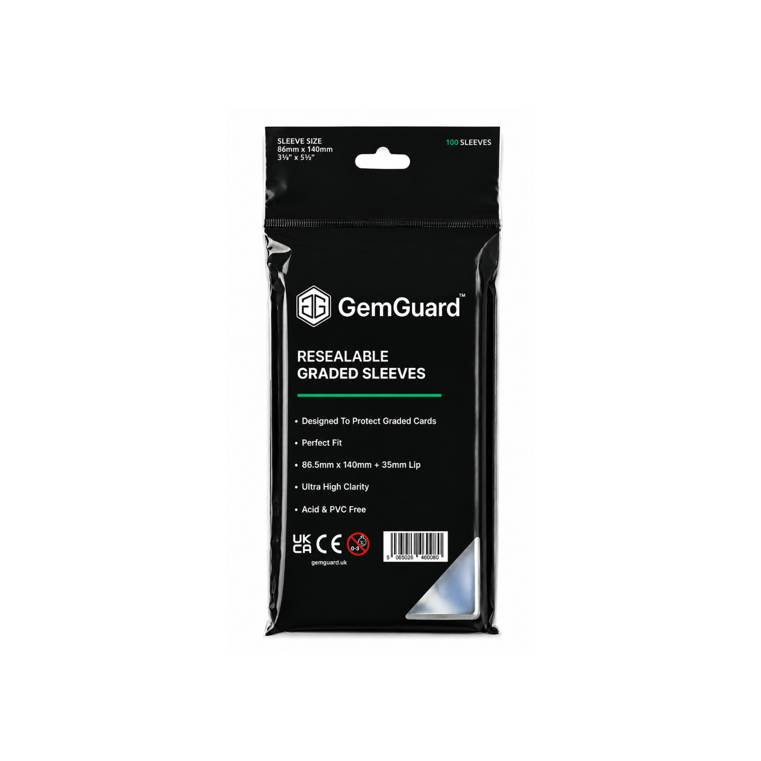 Resealable Graded Sleeves