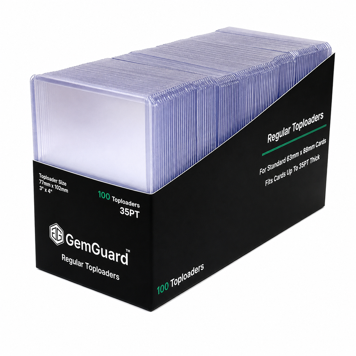 GemGuard Clear 35PT Toploaders