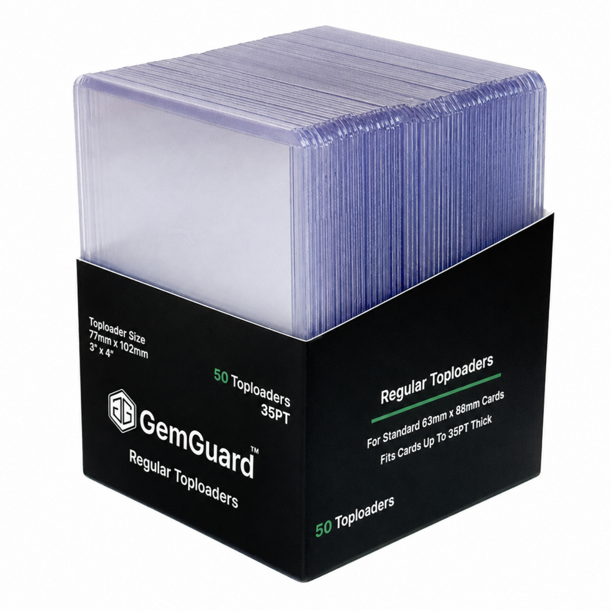 GemGuard Clear 35PT Toploaders