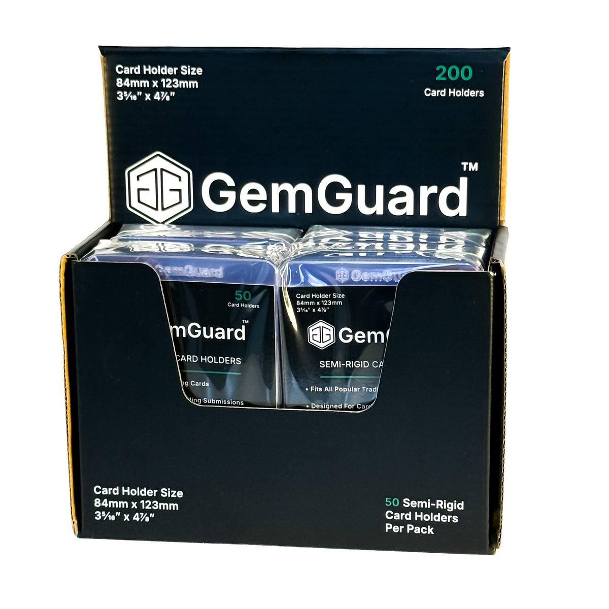 GemGuard Semi-Rigid Card Holders